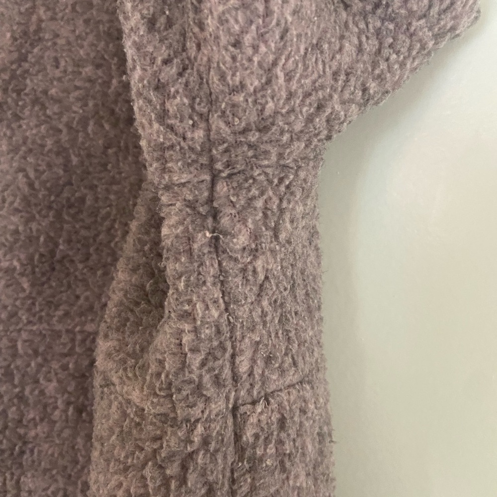 Madewell Polartec Pink Fleece Half Zip Jacket - Picture 5 of 8